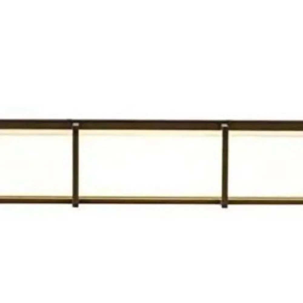 Allen + Roth Brighton 20-in 1-Light Bronze LED Bathroom Vanity Light